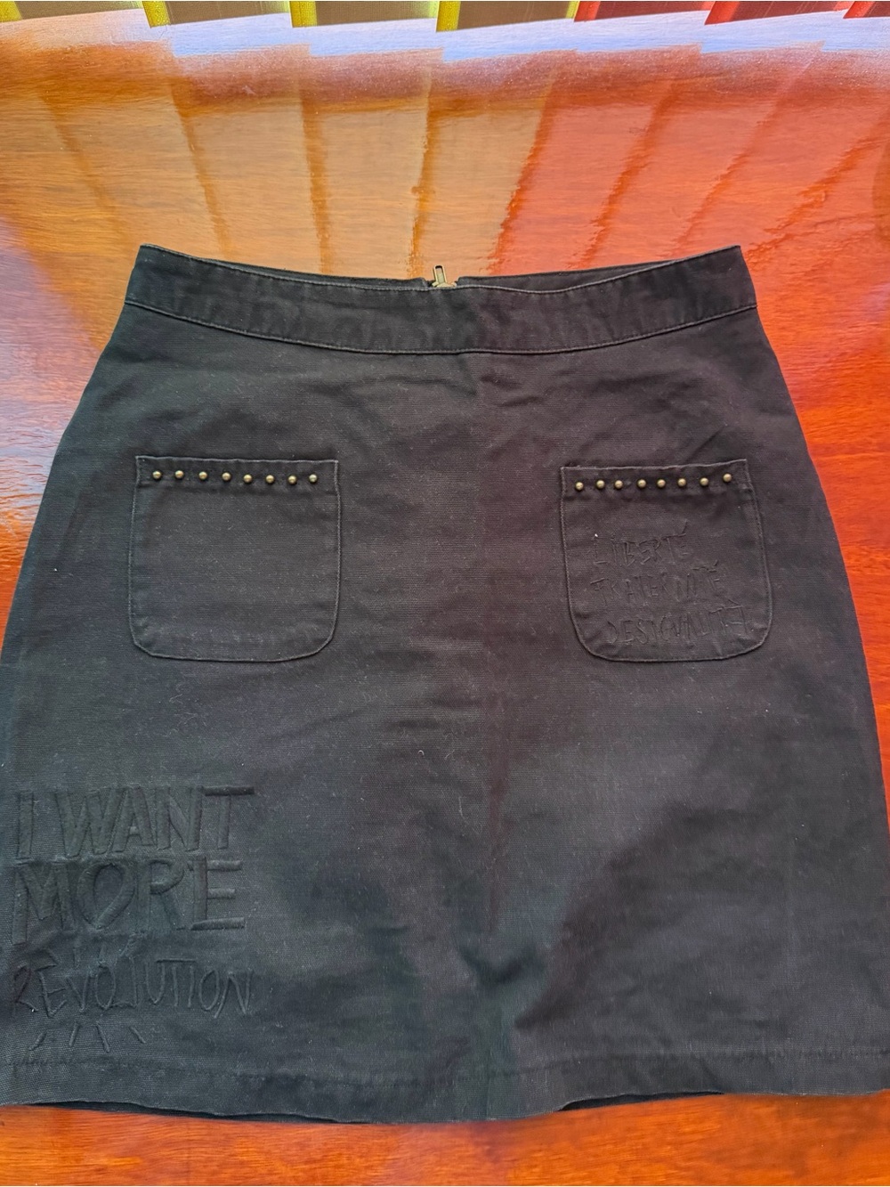 Desigual Black Women's Mini Skirt